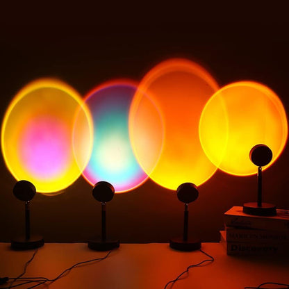 مصباح جهاز عرض الغروب LED